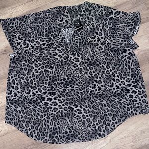 NWT Torrid size 4 (size 26 4x) Cheetah Print Top